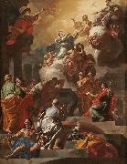 Francesco Solimena LAssomption et le Couronnement de la Vierge oil painting on canvas